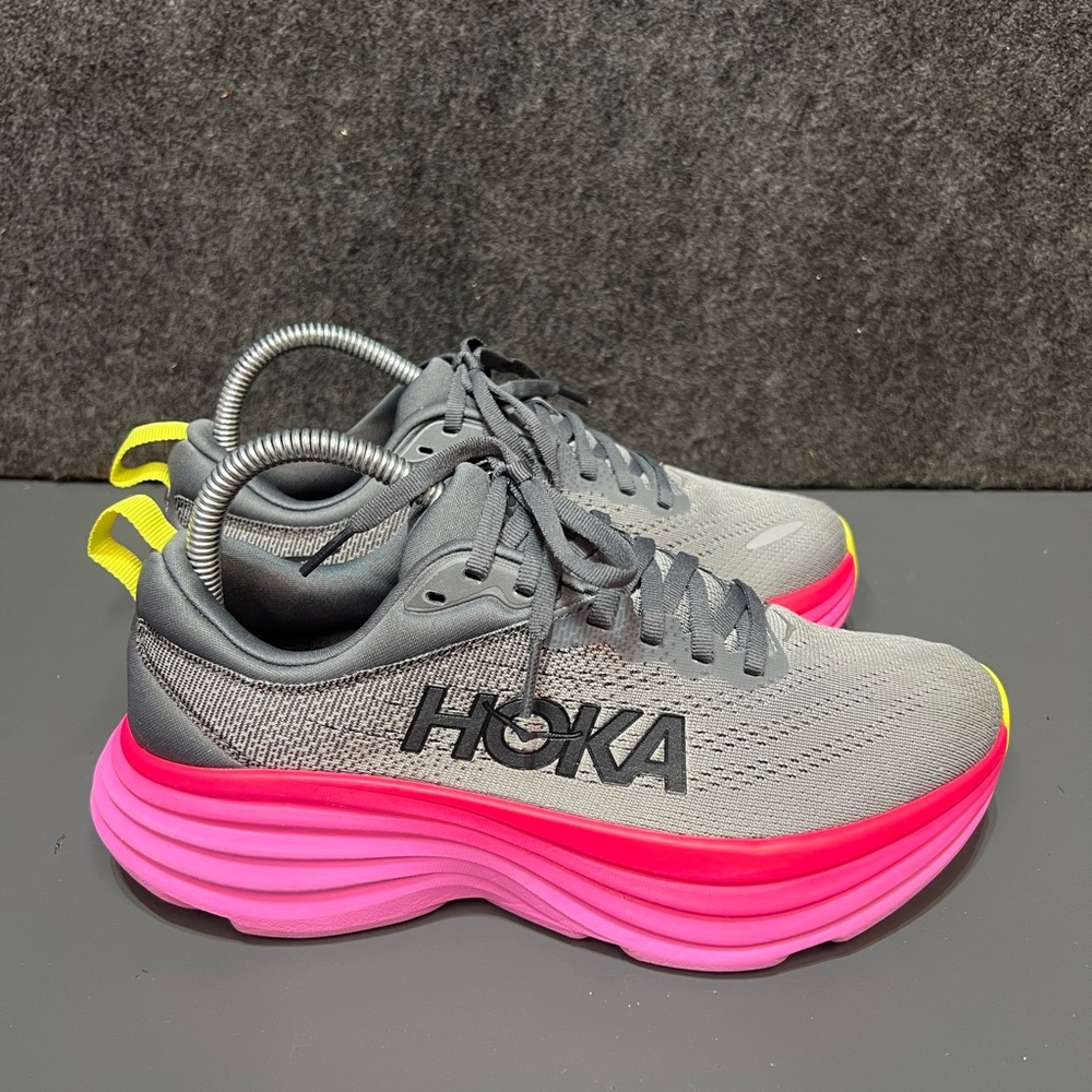 HOKA Women's Bondi 8 Running Shoes Size 7 - Picture 8 of 14